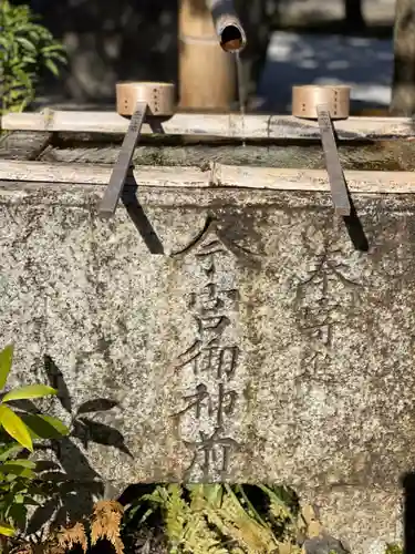 今宮神社の手水舎