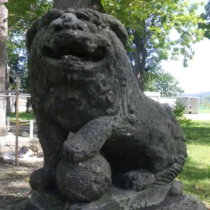 幌加内神社の狛犬