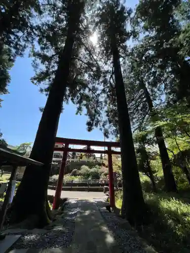 須山浅間神社の鳥居