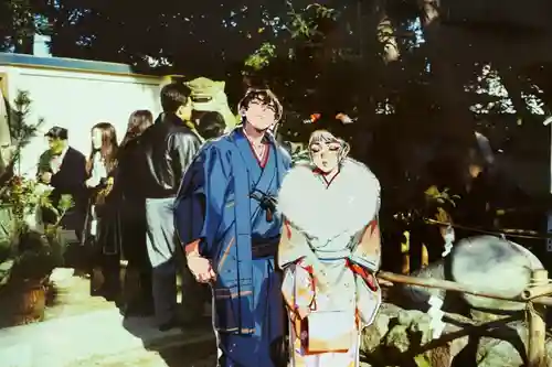 田縣神社の初詣