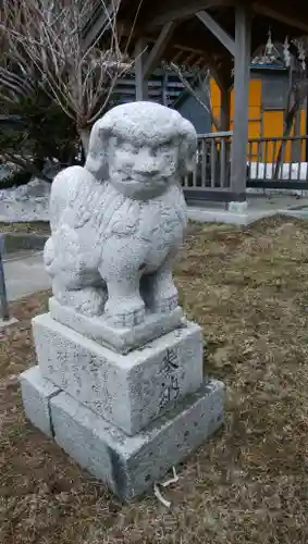 神恵内嚴島神社の狛犬