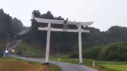 櫻田山神社の鳥居