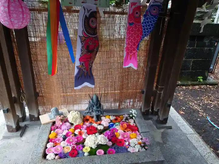 札幌諏訪神社の手水舎
