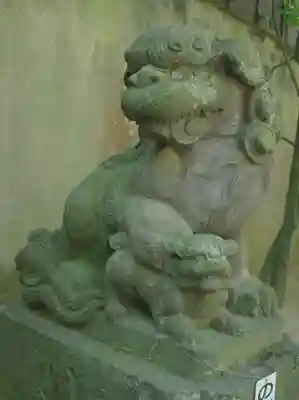 意富比神社の狛犬