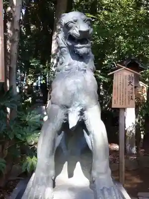 駒木諏訪神社の狛犬