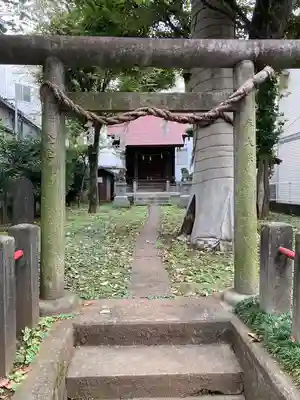 高田馬場天祖神社の鳥居