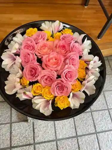 鷹栖神社の手水舎