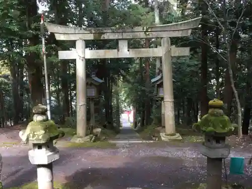 大塩八幡宮の鳥居