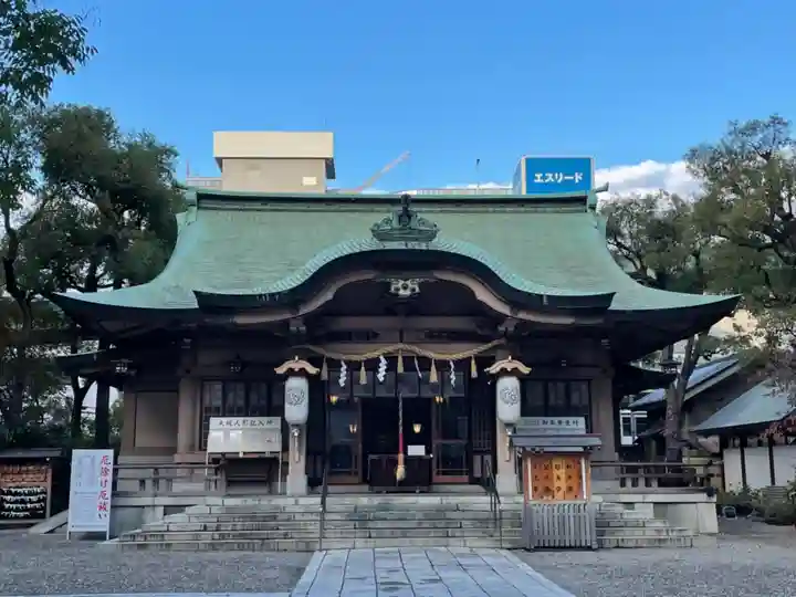 坐摩神社の本殿・本堂