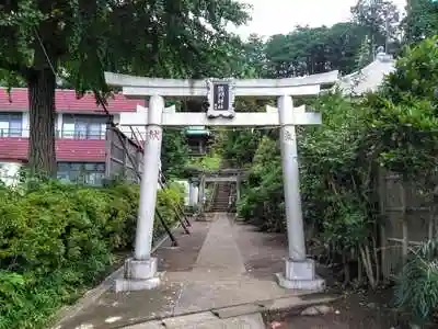 大船熊野神社の鳥居