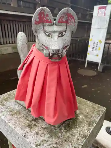 布多天神社の狛犬