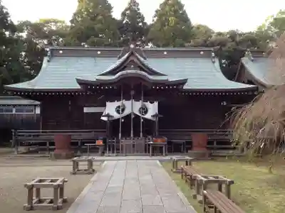 常陸第三宮　吉田神社の本殿・本堂