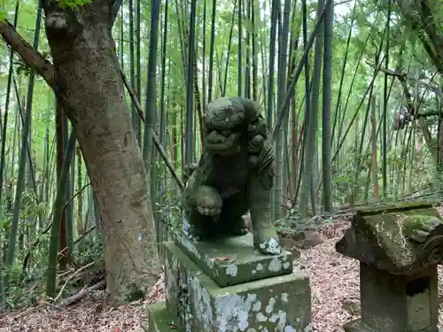 愛宕神社の狛犬