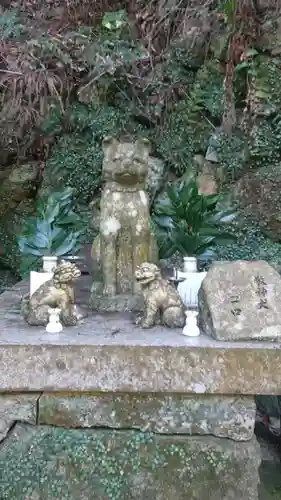 天照大神高座神社の像