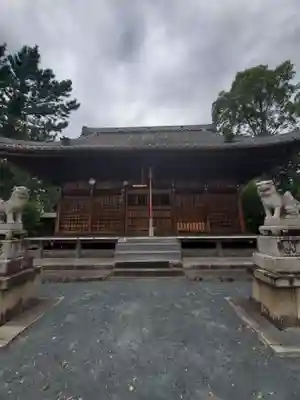 八幡社の本殿・本堂