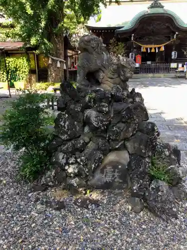 菊田神社の狛犬