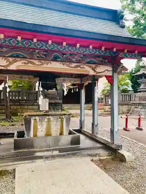 深志神社の手水舎