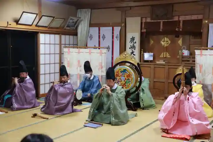 鹿島大神宮の神楽