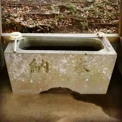 水神社の手水舎