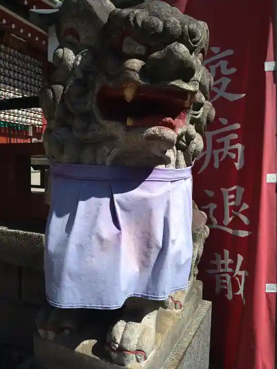 摩利支天 徳大寺の狛犬