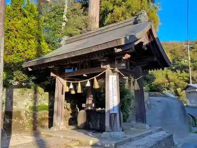 須我神社の手水舎