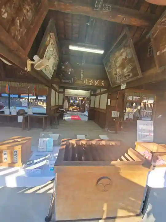 上之村神社の本殿・本堂