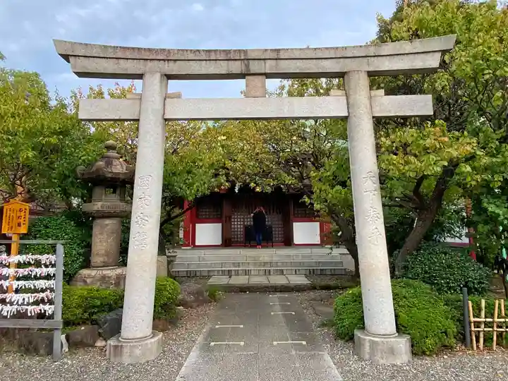 亀戸天神社の鳥居