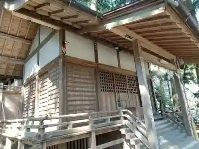 棚澤熊野神社の本殿・本堂