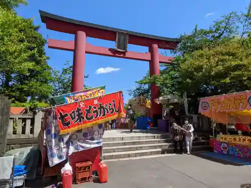 亀戸天神社の鳥居