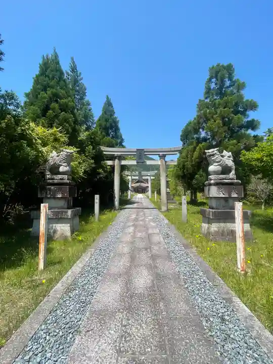 大森八幡神社の鳥居