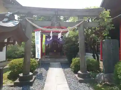 葛飾氷川神社の鳥居