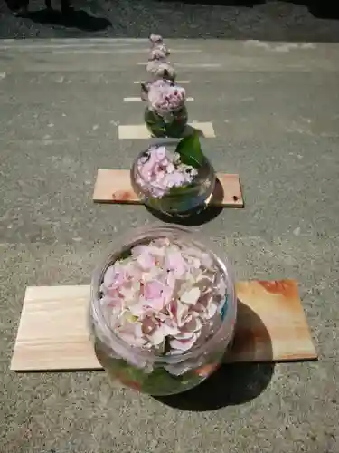 札幌諏訪神社の庭園