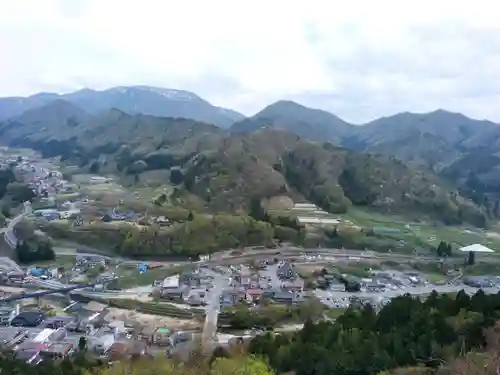 宝珠山 立石寺の景色