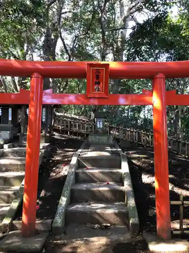 畑子安神社の鳥居