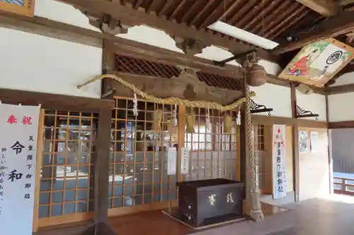 切幡神社の本殿