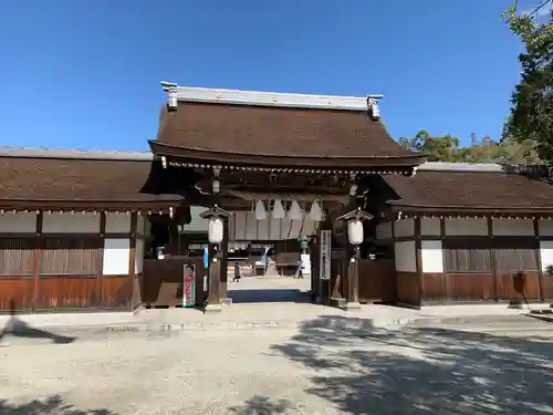 伊弉諾神宮の山門・神門