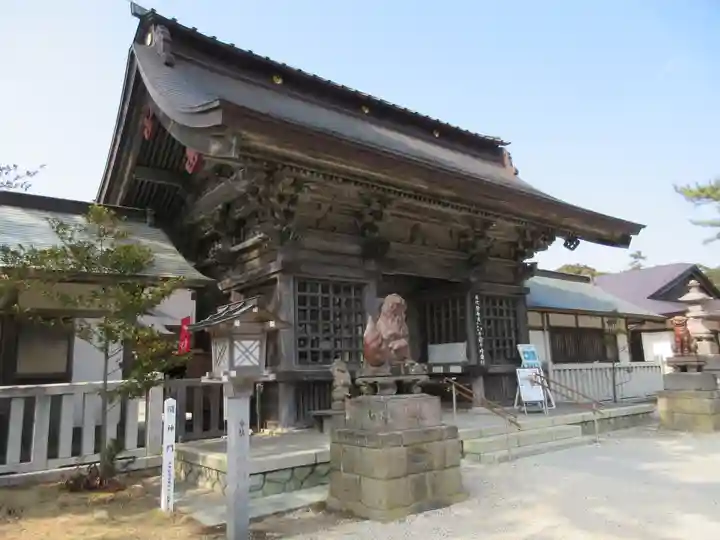 大洗磯前神社の山門・神門