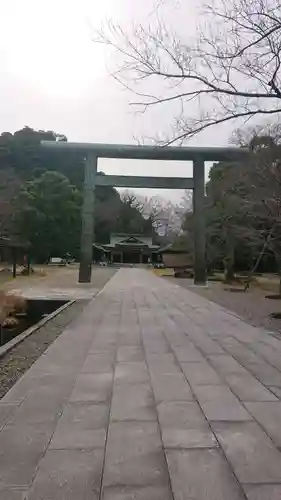 岐阜護國神社の鳥居