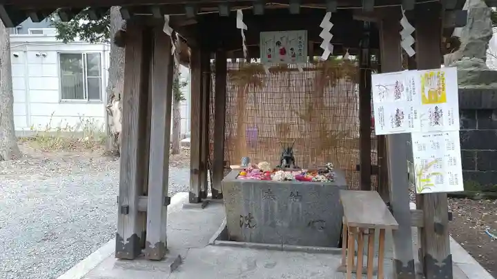 札幌諏訪神社の手水舎