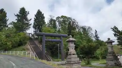 留辺蘂神社の鳥居