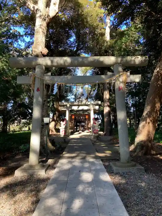 息栖神社の鳥居