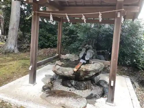 小野神社の手水舎