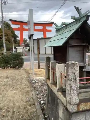 秋葉神社の鳥居