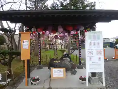伊達神社の手水舎