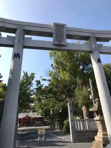 吉田春日神社の鳥居