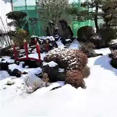 大鏑神社の庭園