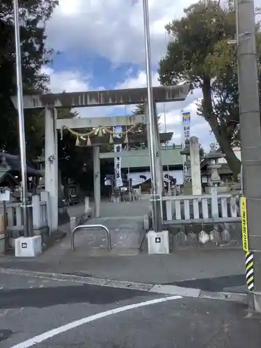 御井神社の鳥居