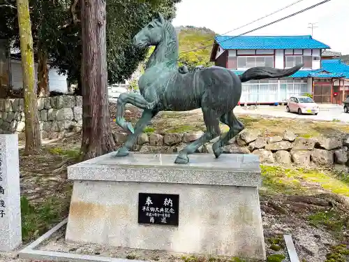 大嶋神社奥津嶋神社の像