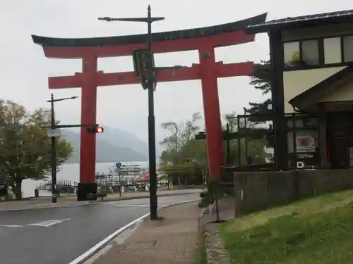 日光二荒山神社中宮祠の鳥居