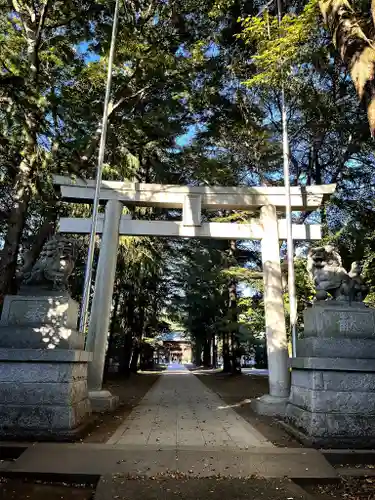 諏訪神社の鳥居